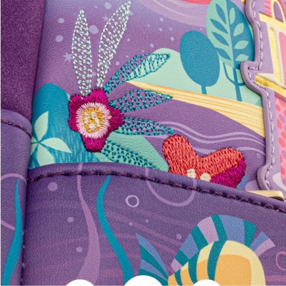 Disney Loungefly The Little Mermaid Backpack - Picture 4 of 5